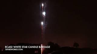RC400S 140s Candle Barrage R/W/B Asst